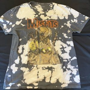 Misfits Black Tye Dye Medium Shirt